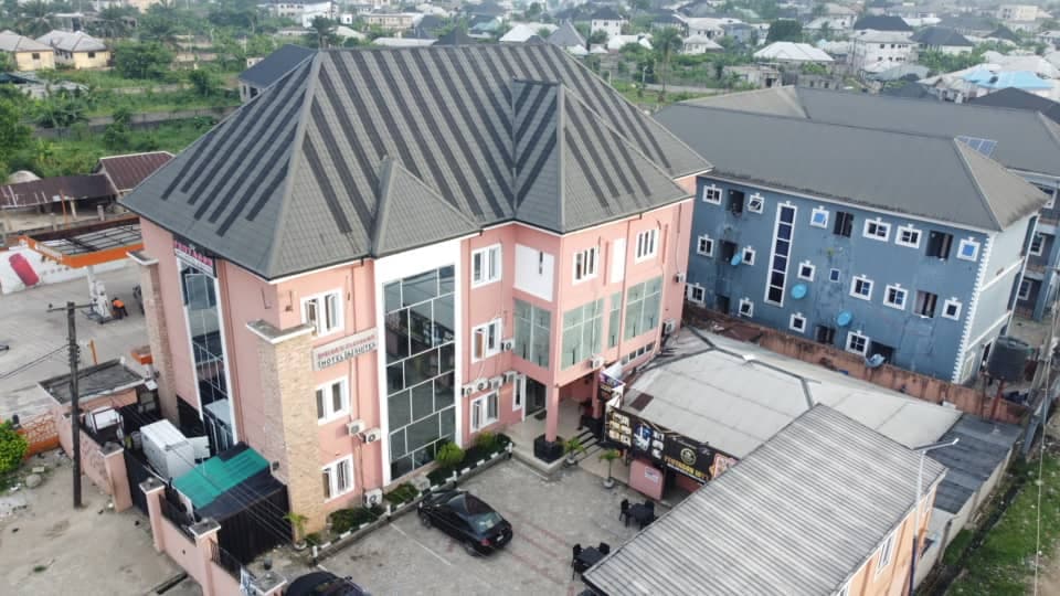 Hotel arial view